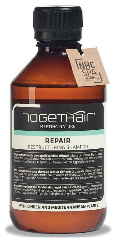 Восстанавливающий шампунь Togethair для ломких и повреждённых волос 250мл
Восстанавливающий шампунь Togethair для ломких и повреждённых волос 250мл