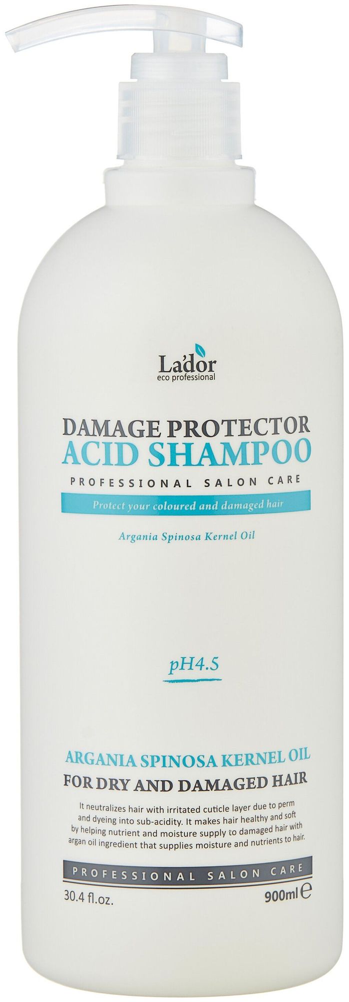 Шампунь для волос с аргановым маслом Lador Damaged Protector Acid Shampoo 900мл
Шампунь для волос с аргановым маслом Lador Damaged Protector Acid Shampoo 900мл