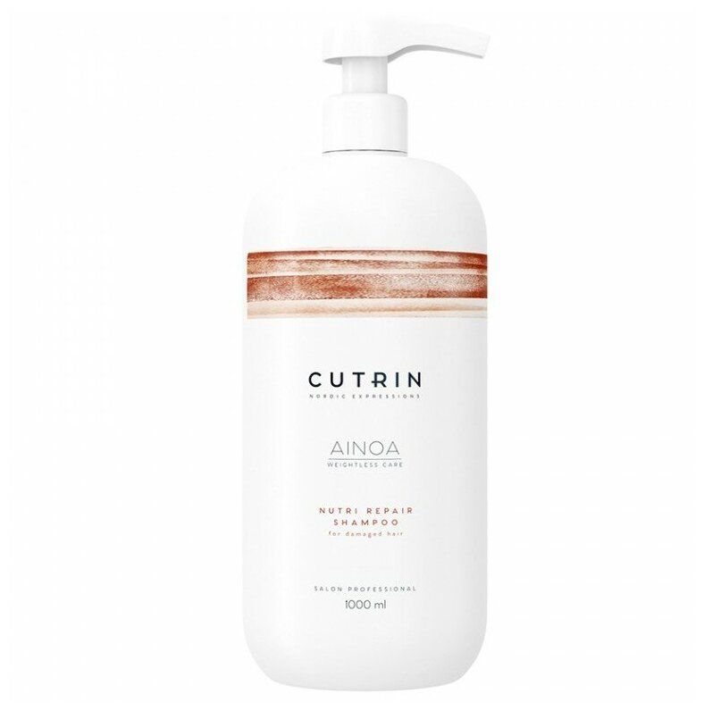 Шампунь для восстановления Cutrin AINOA REPAIR 1000 мл
Шампунь для восстановления Cutrin AINOA REPAIR 1000 мл