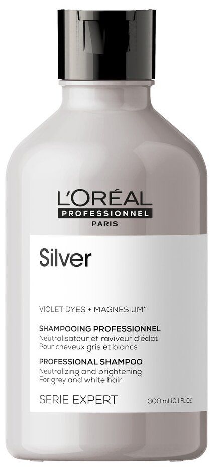 Шампунь L'Oreal Silver 300 мл
Шампунь L'Oreal Silver 300 мл