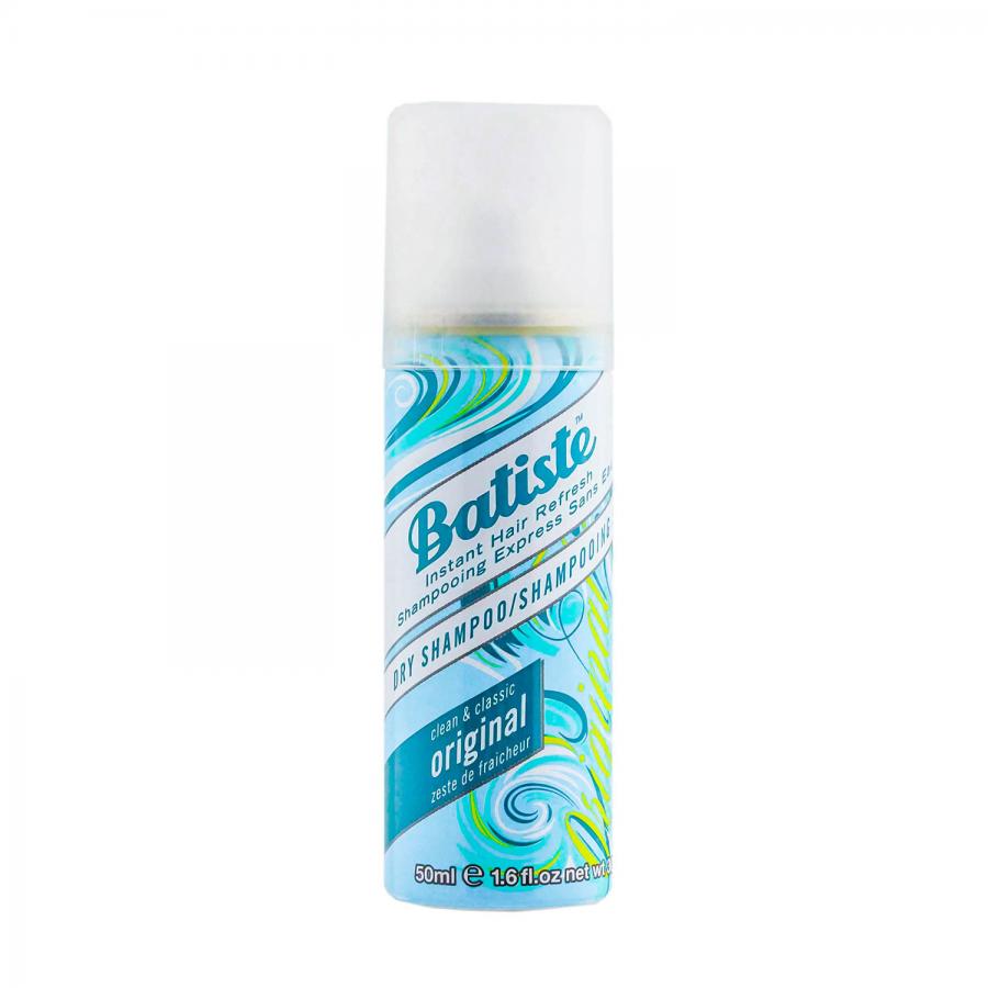 Сухой шампунь для волос Batiste Original, 50 мл
Сухой шампунь для волос Batiste Original, 50 мл