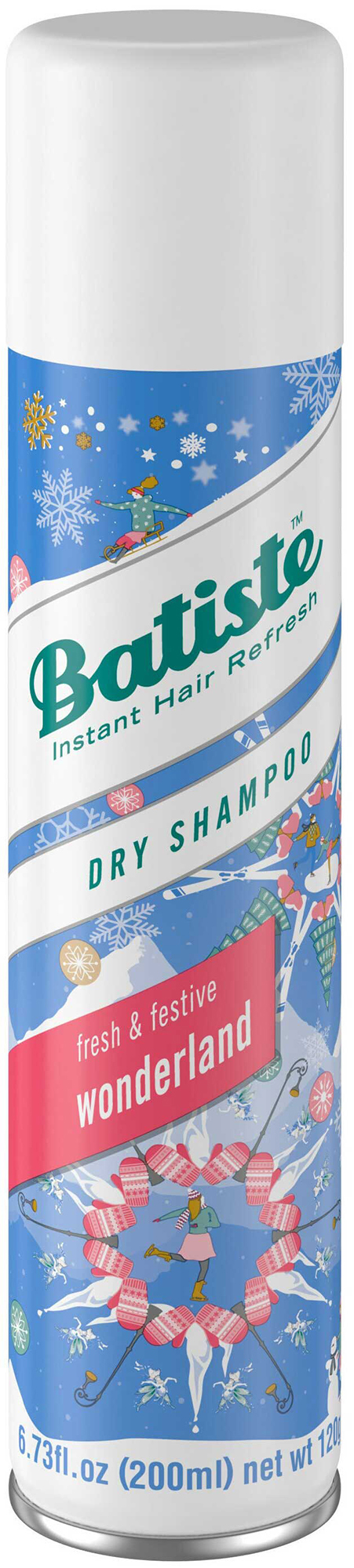 Сухой шампунь для волос Batiste WONDERLAND 200 мл
Сухой шампунь для волос Batiste WONDERLAND 200 мл