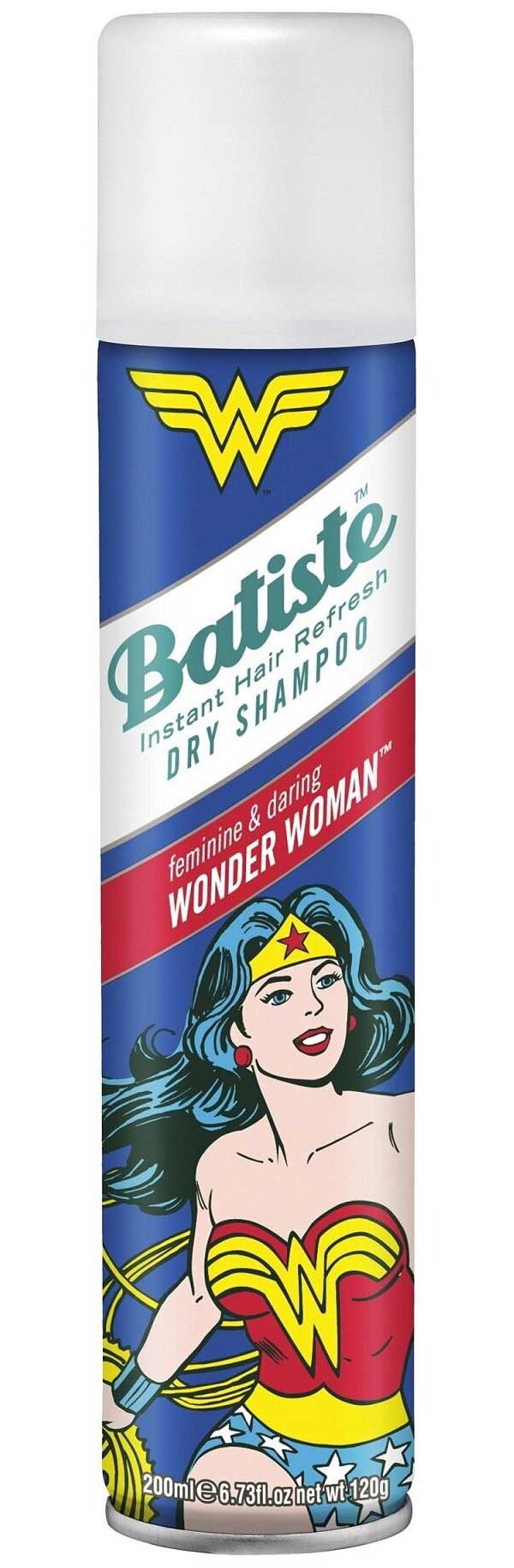 Сухой шампунь для волос Batiste WONDER WOMAN 200 мл
Сухой шампунь для волос Batiste WONDER WOMAN 200 мл