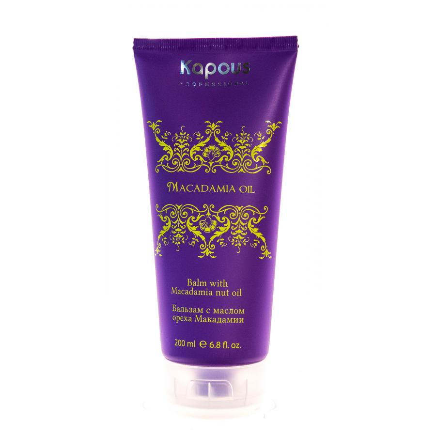 Бальзам для волос с маслом ореха макадамии Kapous Macadamia Oil, 200 мл
Бальзам для волос с маслом ореха макадамии Kapous Macadamia Oil, 200 мл