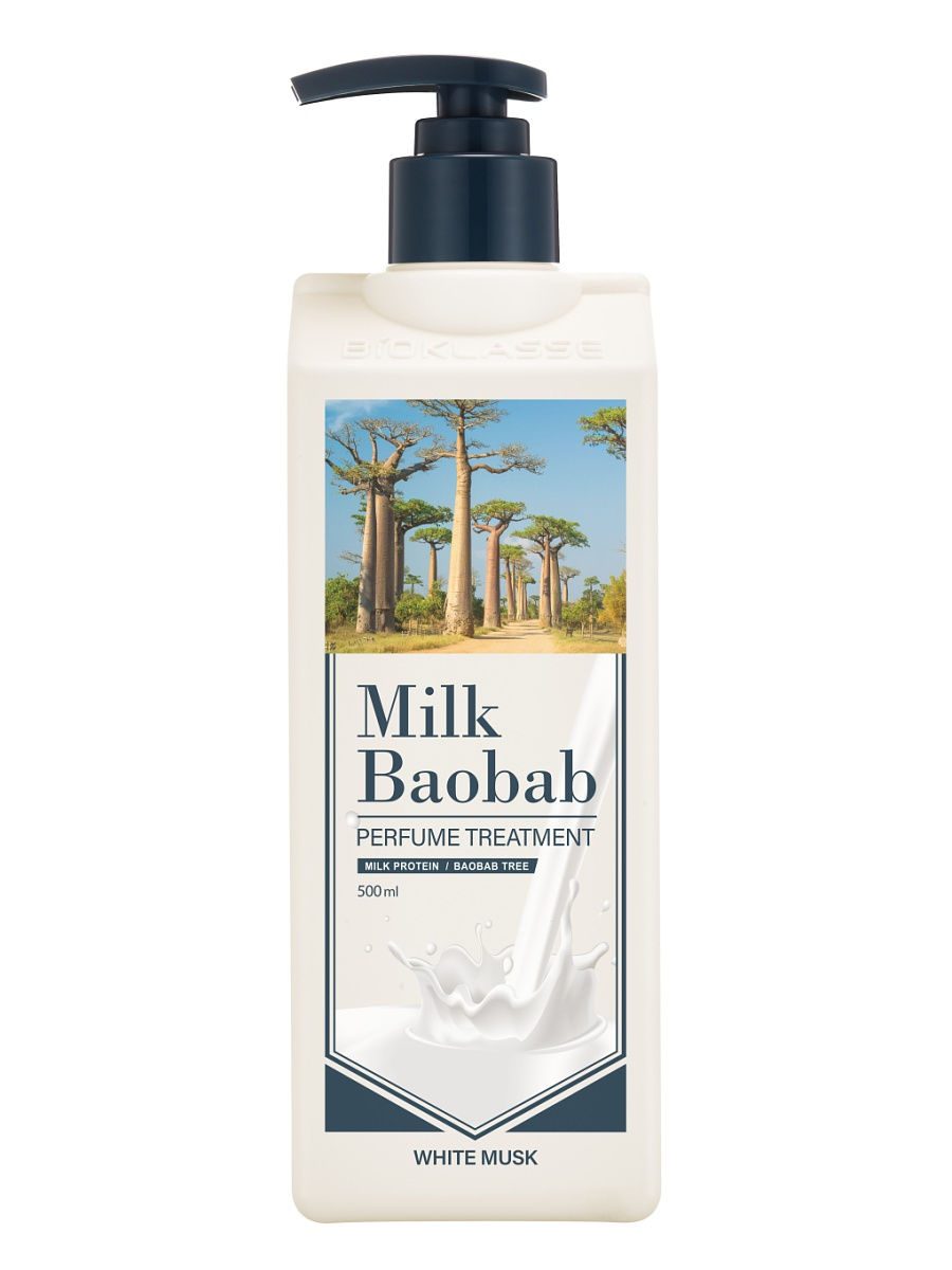 MB PWM Бальзам для волос MilkBaobab Perfume Treatment White Musk 500мл
MB PWM Бальзам для волос MilkBaobab Perfume Treatment White Musk 500мл