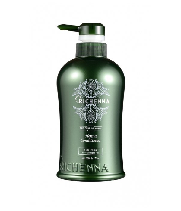 Richenna Восстанавливающий кондиционер для волос с хной Henna Clinic Conditioner, 500 мл
Richenna Восстанавливающий кондиционер для волос с хной Henna Clinic Conditioner, 500 мл