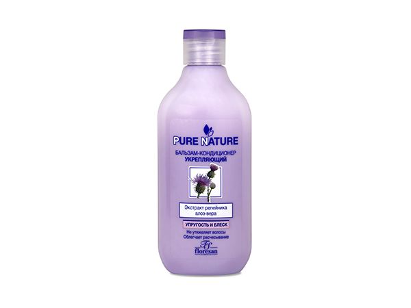 Бальзам-кондиционер укрепляющий Floresan Pure Nature Упругость и блеск 300 мл
Бальзам-кондиционер укрепляющий Floresan Pure Nature Упругость и блеск 300 мл