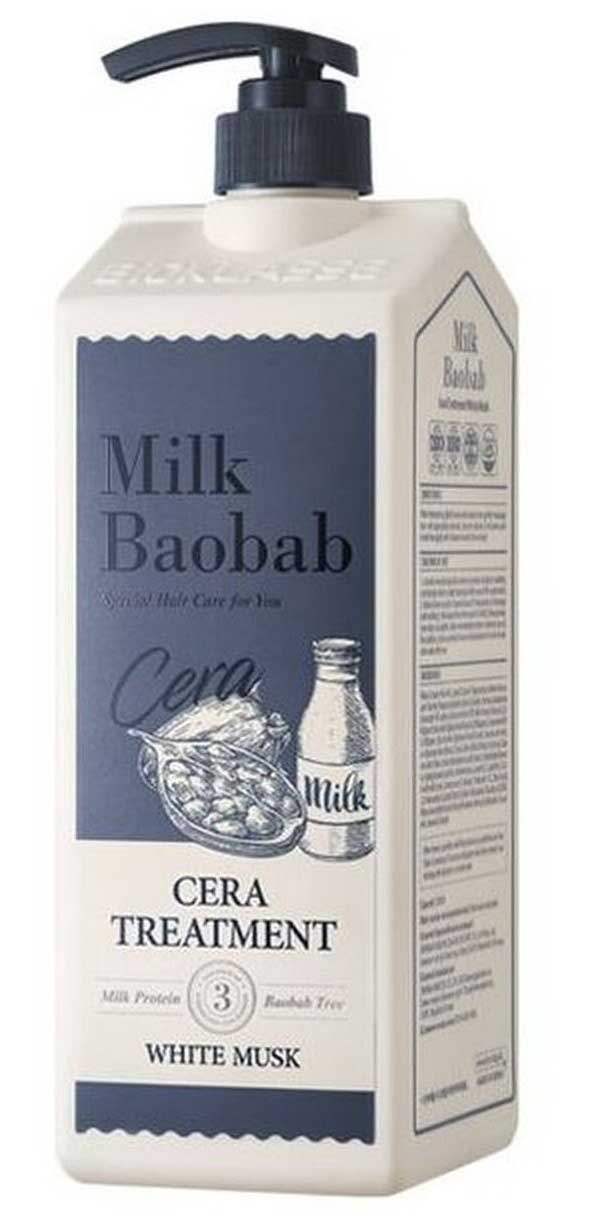 Бальзам для волос MilkBaobab Cera Treatment White Musk 1200ml
Бальзам для волос MilkBaobab Cera Treatment White Musk 1200ml