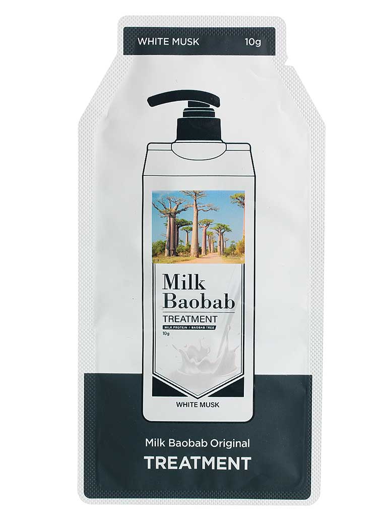 Бальзам для волос MilkBaobab Original Treatment White Musk Pouch 10ml
Бальзам для волос MilkBaobab Original Treatment White Musk Pouch 10ml