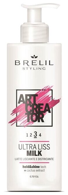 Ультраразглаживающее молочко для волос Brelil Professional Art Creator 200 мл
Ультраразглаживающее молочко для волос Brelil Professional Art Creator 200 мл