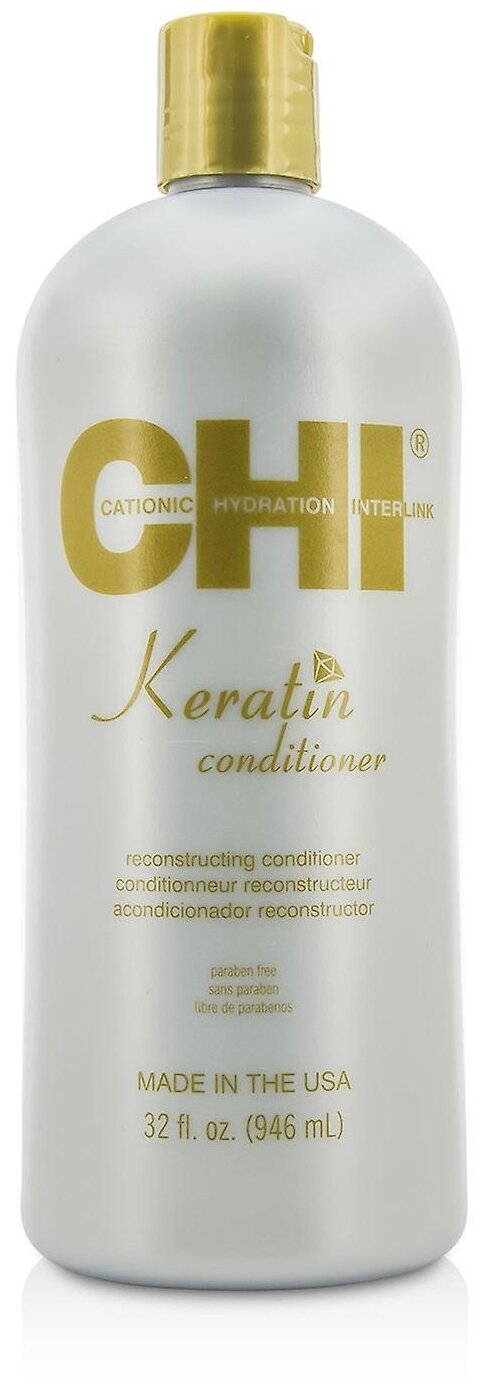 Кондиционер CHI Keratin, 946 мл
Кондиционер CHI Keratin, 946 мл