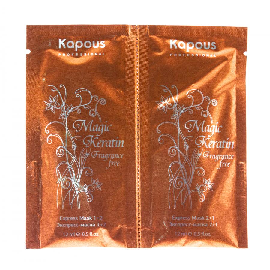 Экспресс-маска для волос Kapous Magic Keratin 2*12 мл (24 мл)
Экспресс-маска для волос Kapous Magic Keratin 2*12 мл (24 мл)