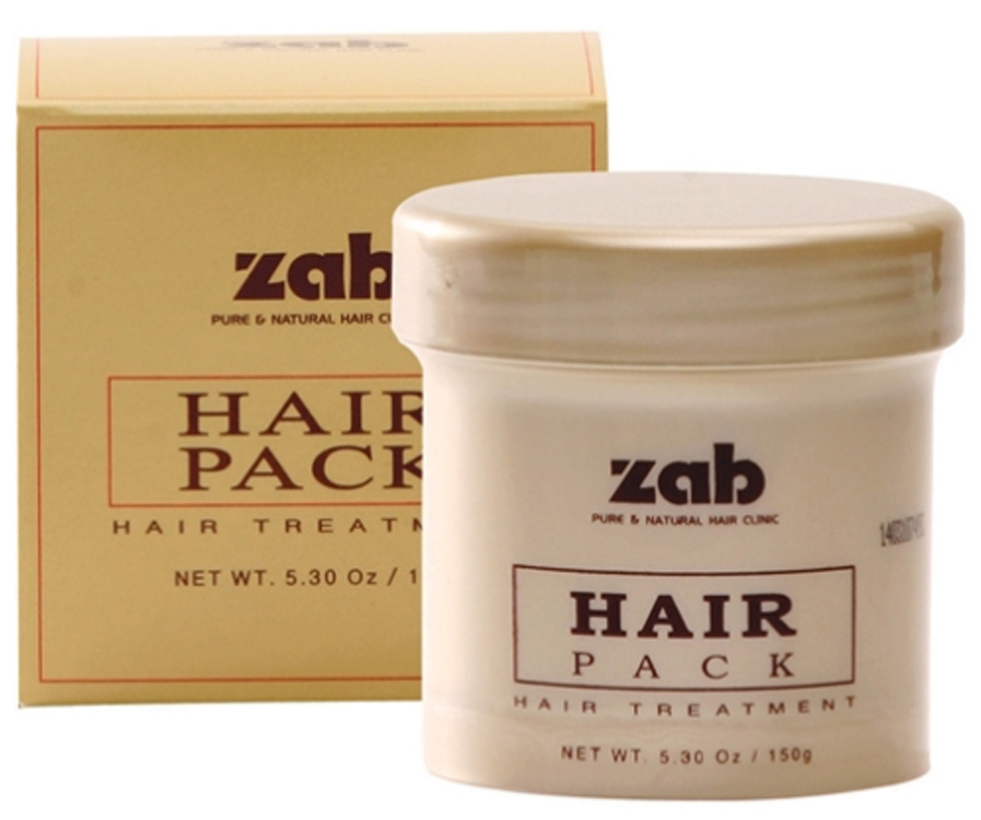 Увлажняющая маска для поврежденных волос Zab Hair Pack Treatment, 150гр
Увлажняющая маска для поврежденных волос Zab Hair Pack Treatment, 150гр