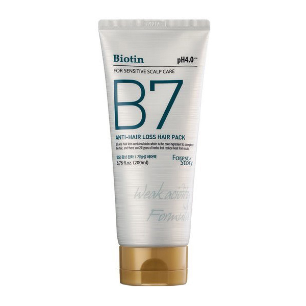 Маска для волос Forest Story B7 Anti-Hair Loss Hair Pack против выпадения с биотином 200 мл.
Маска для волос Forest Story B7 Anti-Hair Loss Hair Pack против выпадения с биотином 200 мл.