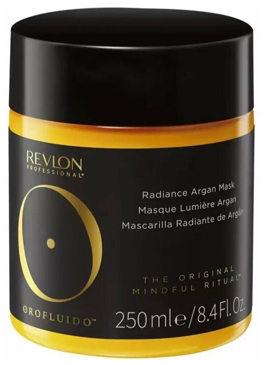 Маска Orofluido "Золотое сияние" с аргановым маслом, 250мл
Маска Orofluido "Золотое сияние" с аргановым маслом, 250мл