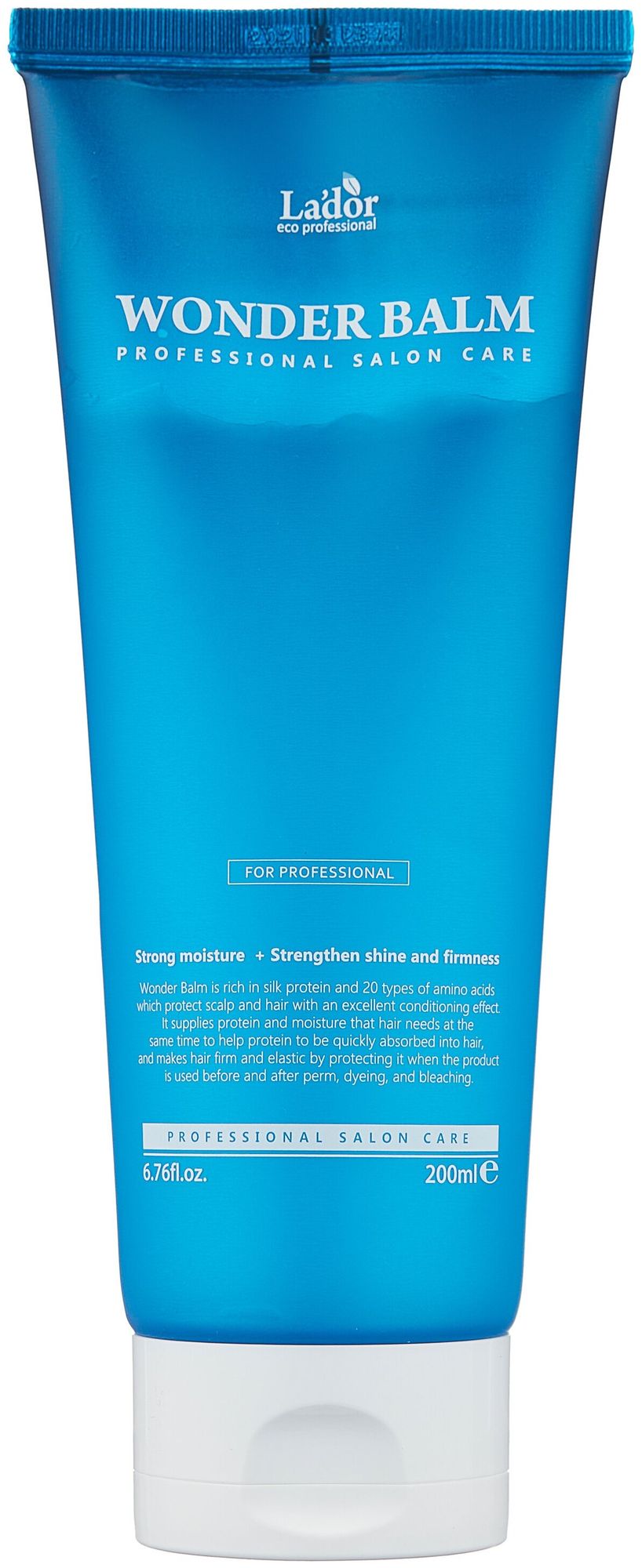 Бальзам для волос увлажняющий Lador Wonder Balm 200мл
Бальзам для волос увлажняющий Lador Wonder Balm 200мл