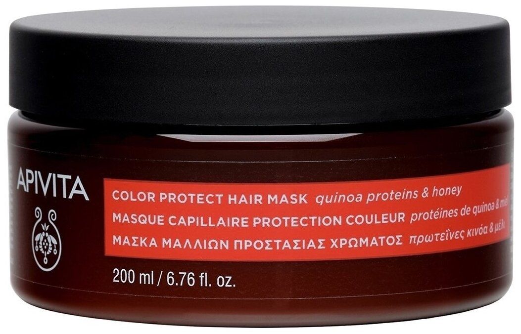 Маска для окрашенных волос APIVITA с протеинами киноа и медом, банка, 200 мл
Маска для окрашенных волос APIVITA с протеинами киноа и медом, банка, 200 мл