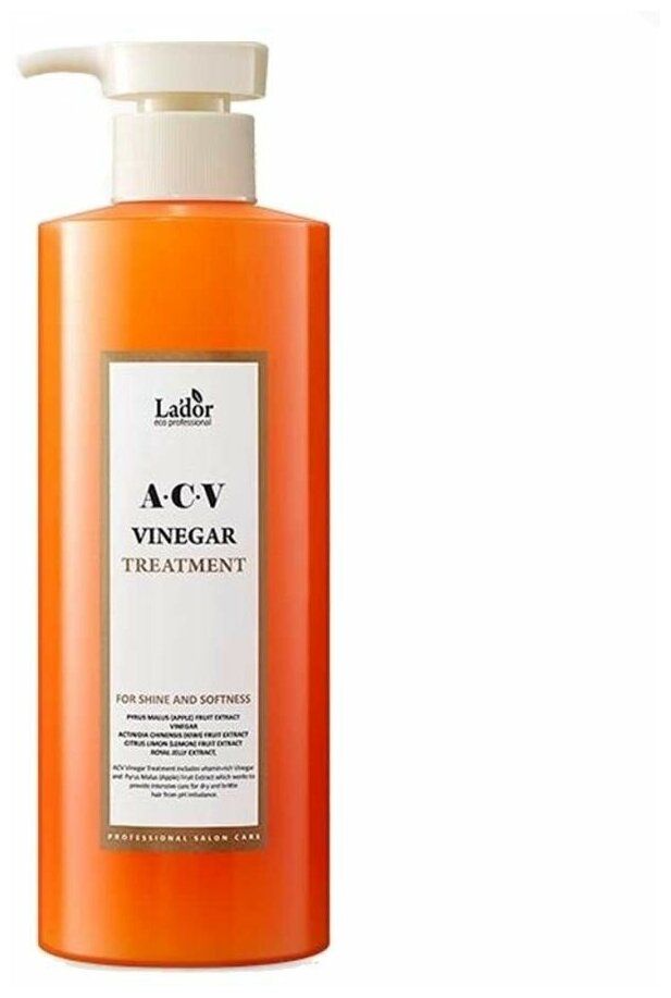 Маска с яблочным уксусом Lador ACV Vinegear Treatment 430мл
Маска с яблочным уксусом Lador ACV Vinegear Treatment 430мл