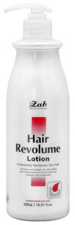 Несмываемый лосьон для волос Zab Hair Revolume Lotion, 500мл
Несмываемый лосьон для волос Zab Hair Revolume Lotion, 500мл