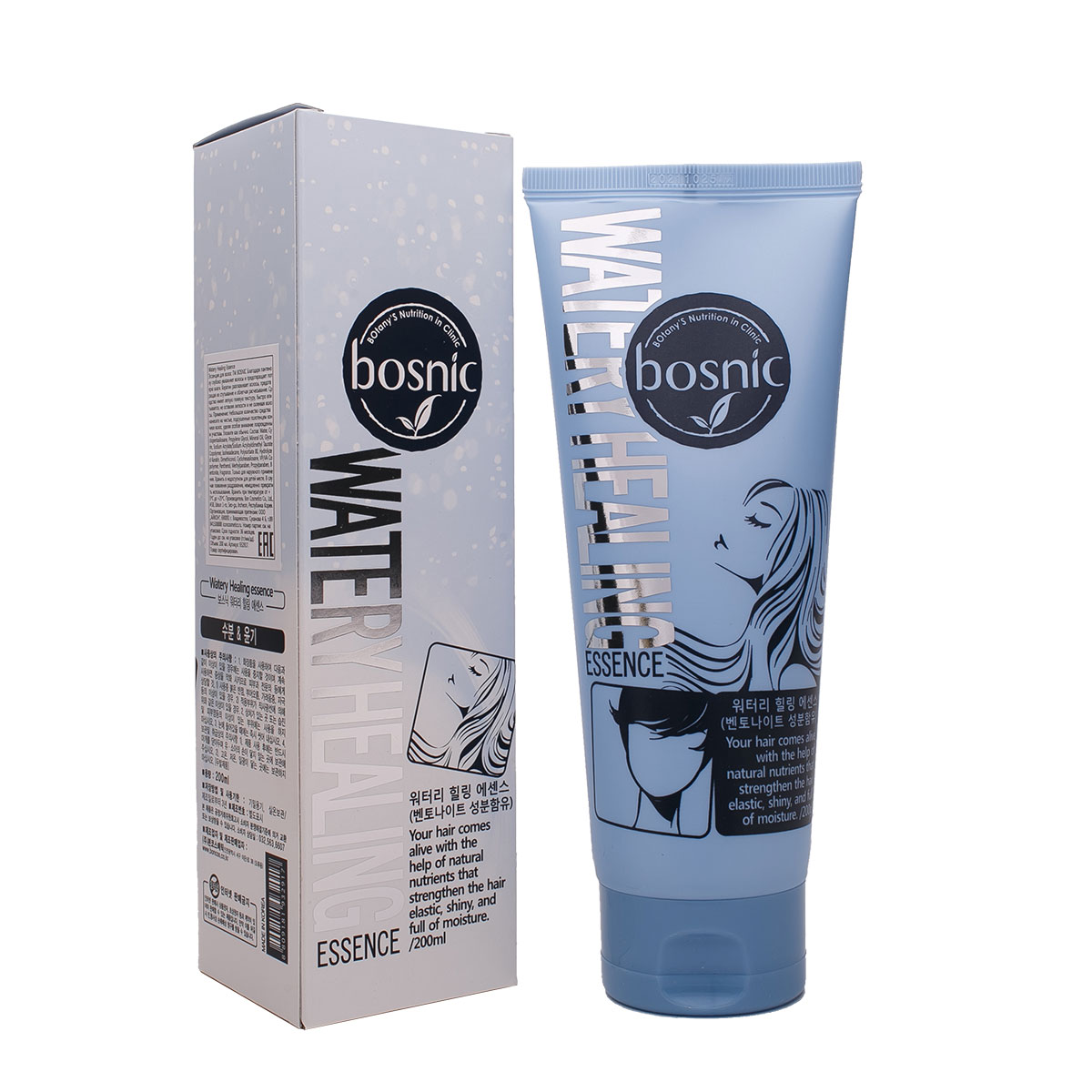 Эссенция для волос Bosnic Watery Healing Essence, 200 мл
Эссенция для волос Bosnic Watery Healing Essence, 200 мл