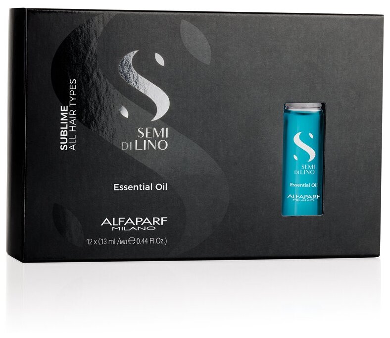 Масло увлажняющее для всех типов волос Alfaparf Milano SDL Sublime Essential Oil,12 ампул по 13 мл
Масло увлажняющее для всех типов волос Alfaparf Milano SDL Sublime Essential Oil,12 ампул по 13 мл