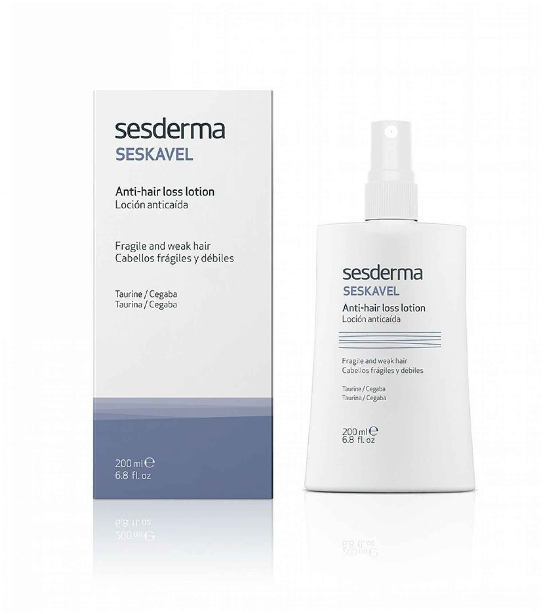 Лосьон от выпадения волос Sesderma Seskavel, 200 мл
Лосьон от выпадения волос Sesderma Seskavel, 200 мл