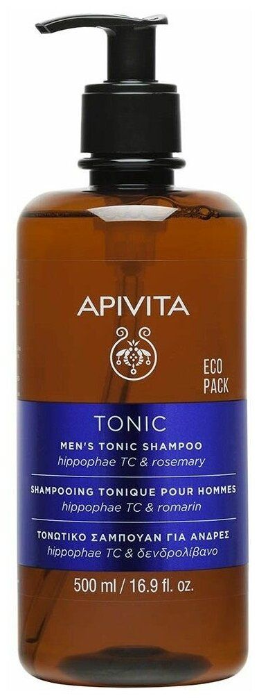 Шампунь APIVITA тонизирующий против выпадения волос для мужчин, ф. 500 мл
Шампунь APIVITA тонизирующий против выпадения волос для мужчин, ф. 500 мл