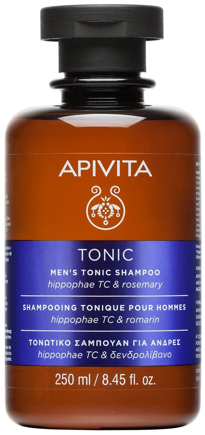 Шампунь APIVITA тонизирующий против выпадения волос для мужчин, флакон, 250 мл
Шампунь APIVITA тонизирующий против выпадения волос для мужчин, флакон, 250 мл