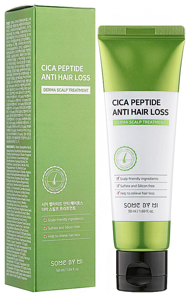 Пептидная маска SOME BY MI против выпадения волос с экстрактом центеллы азиатской
Пептидная маска SOME BY MI против выпадения волос с экстрактом центеллы азиатской