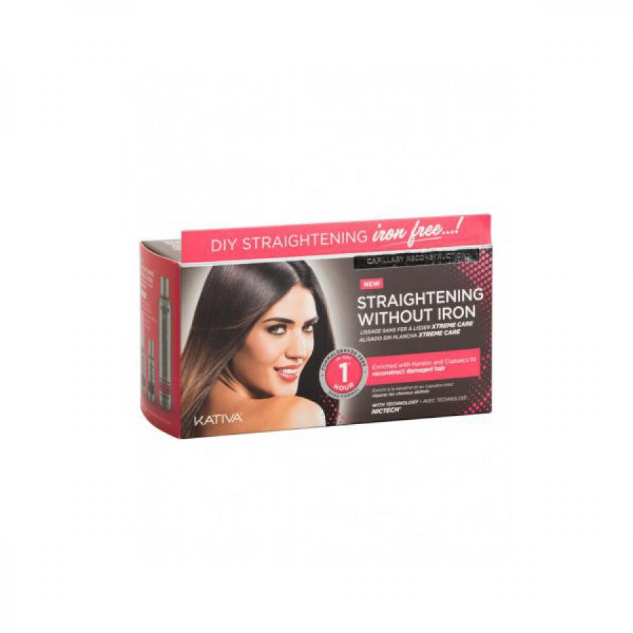 Набор для выпрямления волос Kativa Iron Free Уход, для поврежденных волос
Набор для выпрямления волос Kativa Iron Free Уход, для поврежденных волос