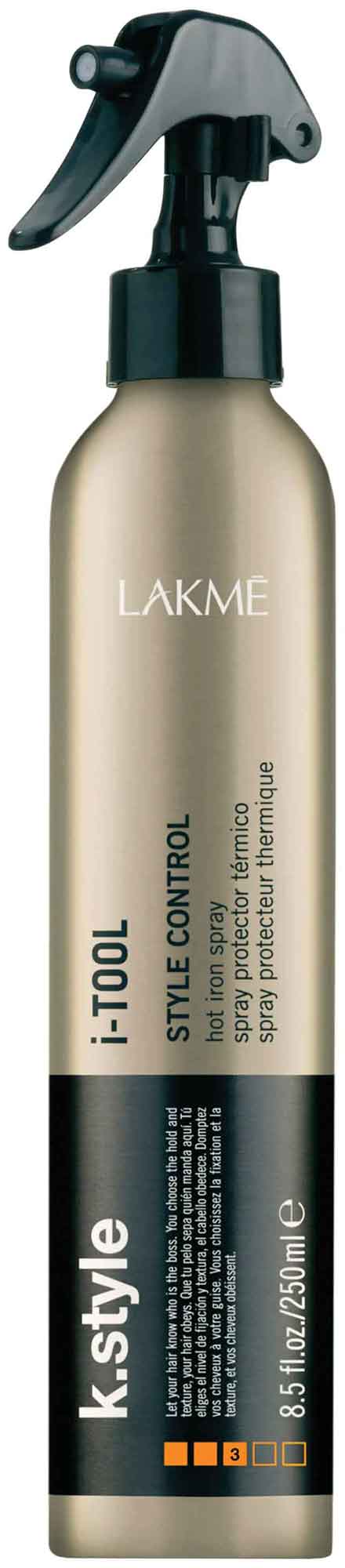 Спрей для волос Lakme термозащитный сильной фиксации (250 мл)
Спрей для волос Lakme термозащитный сильной фиксации (250 мл)