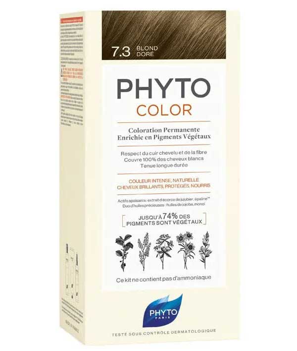 Краска для волос Phytosolba Phyto Color Золотистый блонд 7.3
Краска для волос Phytosolba Phyto Color Золотистый блонд 7.3