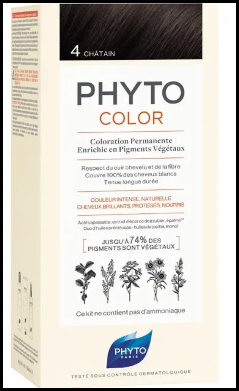 Краска для волос Phytosolba Phyto Color Шатен 4
Краска для волос Phytosolba Phyto Color Шатен 4
