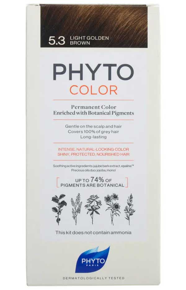Краска для волос Phytosolba Phyto Color Светлый золотистый шатен 5.3
Краска для волос Phytosolba Phyto Color Светлый золотистый шатен 5.3