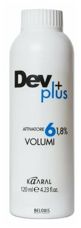 Осветляющая эмульсия KAARAL DEV PLUS 6 volume (1,8%) 120 мл
Осветляющая эмульсия KAARAL DEV PLUS 6 volume (1,8%) 120 мл