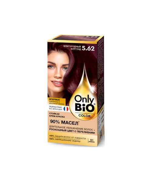 Стойкая крем-краска Global Bio Cosmetic Only Bio COLOR 5.62 Благородный бургунд 115 мл
Стойкая крем-краска Global Bio Cosmetic Only Bio COLOR 5.62 Благородный бургунд 115 мл