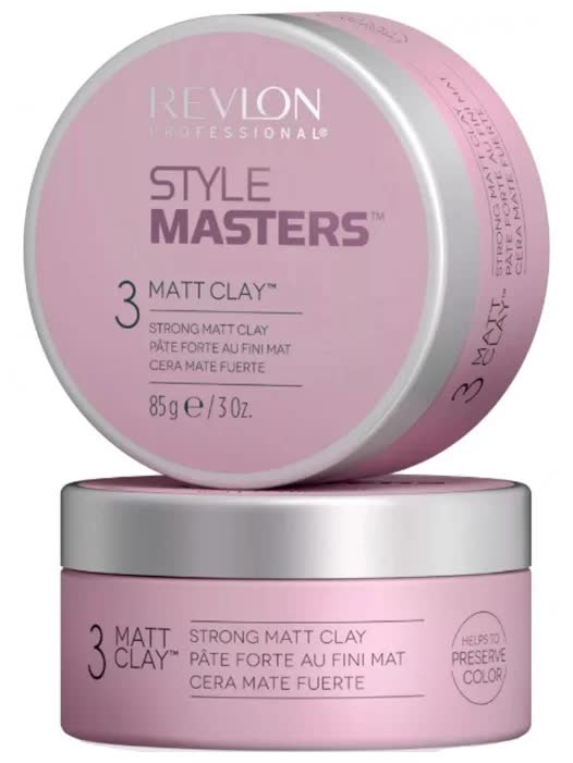 Глина матирующая и формирующая Revlon Professional Style Masters Matt Clay, 85мл
Глина матирующая и формирующая Revlon Professional Style Masters Matt Clay, 85мл