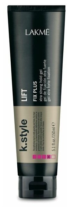 Гель для укладки волос Lakme экстра сильной фиксации (150 мл)
Гель для укладки волос Lakme экстра сильной фиксации (150 мл)