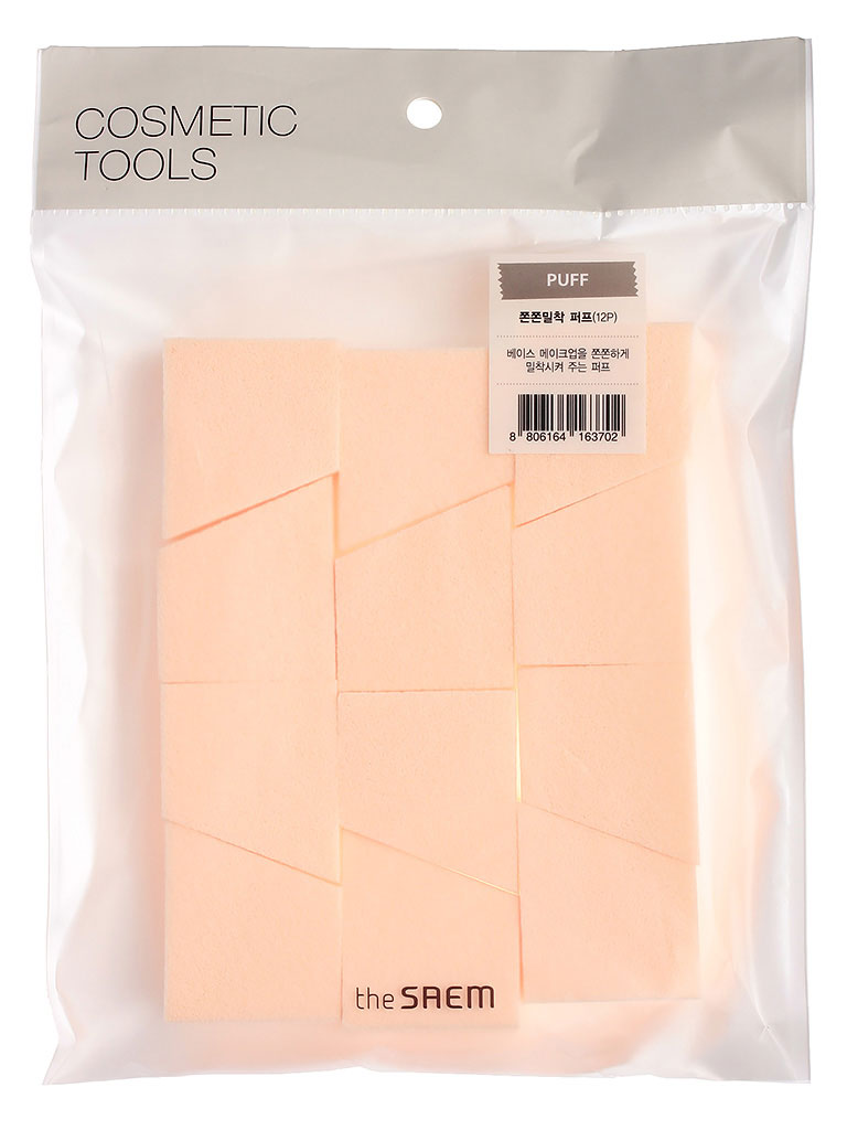 Спонж косметический The Saem Detail Filled Puff (12P)
Спонж косметический The Saem Detail Filled Puff (12P)