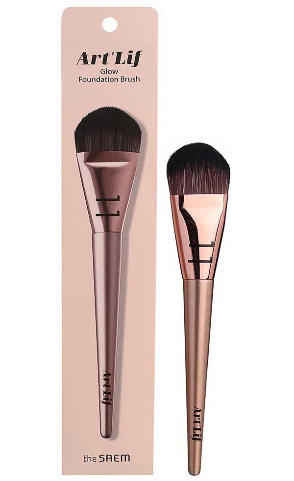 Кисть косметическая The Saem Art'Lif Glow Foundation Brush 11
Кисть косметическая The Saem Art'Lif Glow Foundation Brush 11
