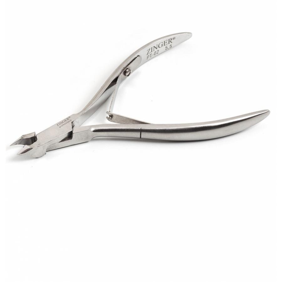 Кусачки для кутикулы средние Zinger Proff PT-02(5.5)-M, 2 пружины, матовые, ручная заточка
Кусачки для кутикулы средние Zinger Proff PT-02(5.5)-M, 2 пружины, матовые, ручная заточка
