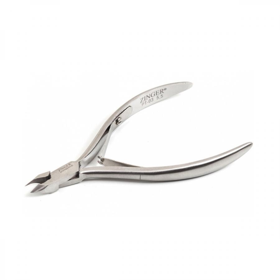 Кусачки для кутикулы удлиненные Zinger Proff PT-03(5.5)-M, 2 пружины, матовые, ручная заточка
Кусачки для кутикулы удлиненные Zinger Proff PT-03(5.5)-M, 2 пружины, матовые, ручная заточка