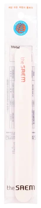 Пилка для маникюра The Saem Nail Emery Board
Пилка для маникюра The Saem Nail Emery Board