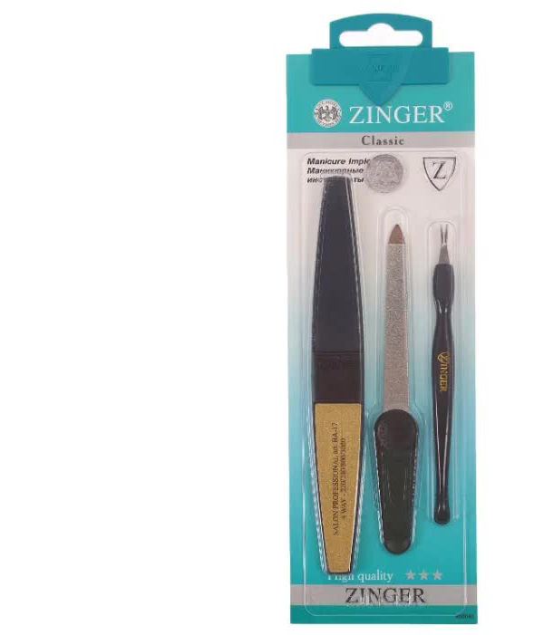 Комплект маникюрный Zinger SIS-09
Комплект маникюрный Zinger SIS-09