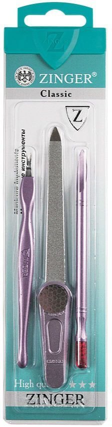 Комплект маникюрный Zinger SIS-128
Комплект маникюрный Zinger SIS-128