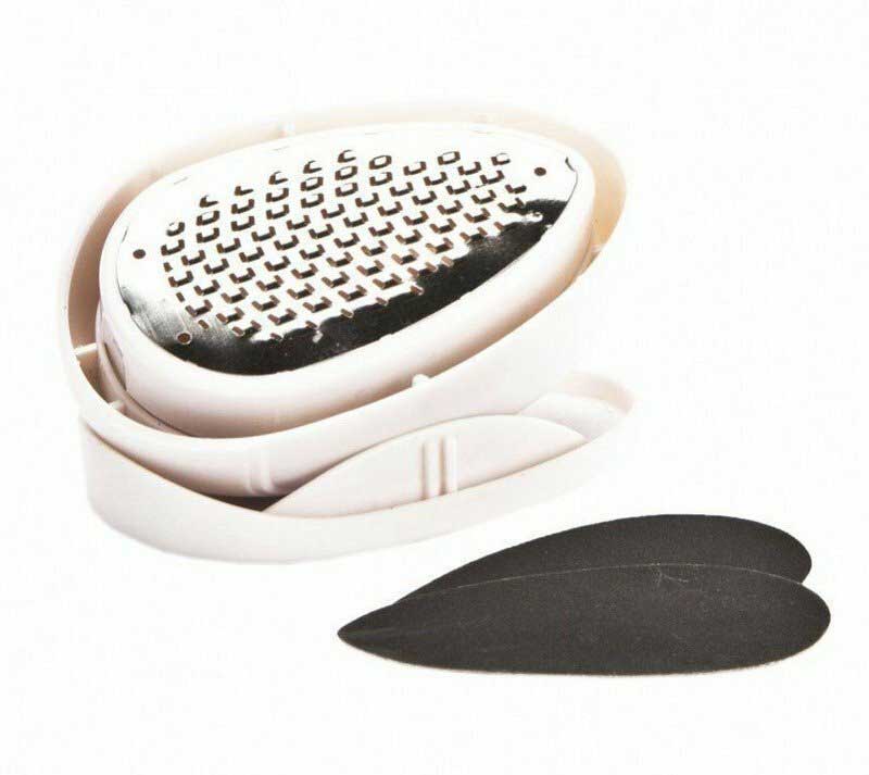 Отшелушиватель ороговевших частиц на пятках Bradex «Шёлковые пяточки»
Отшелушиватель ороговевших частиц на пятках Bradex «Шёлковые пяточки»