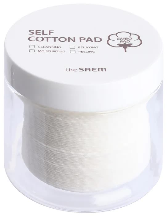 Диски хлопковые The Saem Self Cotton Pad
Диски хлопковые The Saem Self Cotton Pad