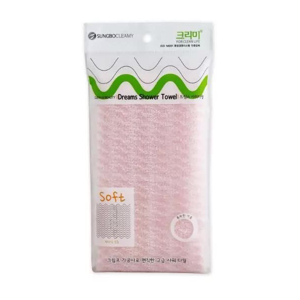 Мочалка для душа (28х90) Dreams Shower Towel 1шт
Мочалка для душа (28х90) Dreams Shower Towel 1шт