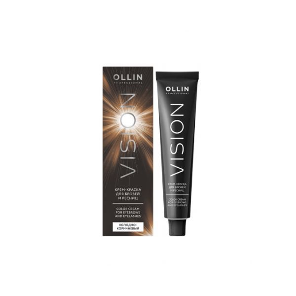 Крем-краска для бровей и ресниц Ollin Professional Vision (Холодно-коричневый) 20мл
Крем-краска для бровей и ресниц Ollin Professional Vision (Холодно-коричневый) 20мл