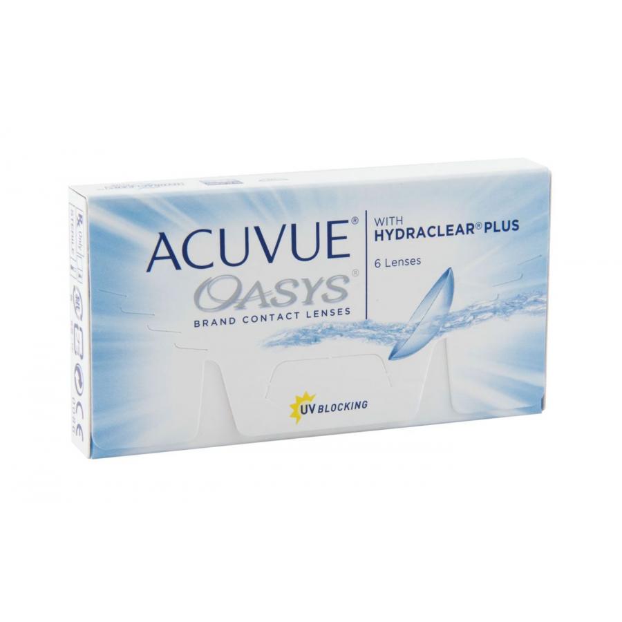 Контактные линзы Acuvue Oasys with Hydraclear Plus, 12 шт, R:8,4 D:-08,50
Контактные линзы Acuvue Oasys with Hydraclear Plus, 12 шт, R:8,4 D:-08,50